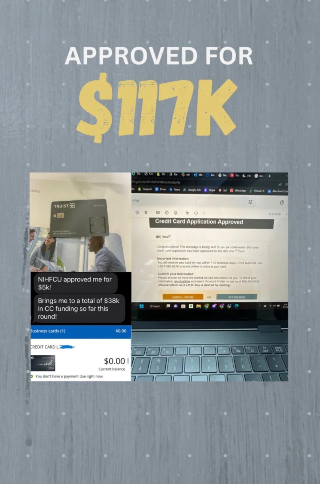 $117K approval proof